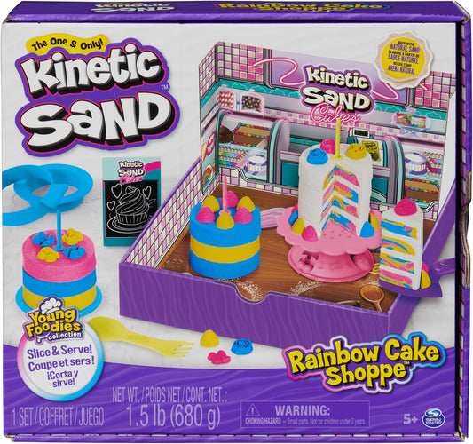 Kinetic Sand, Rainbow Cake Shoppe Playset