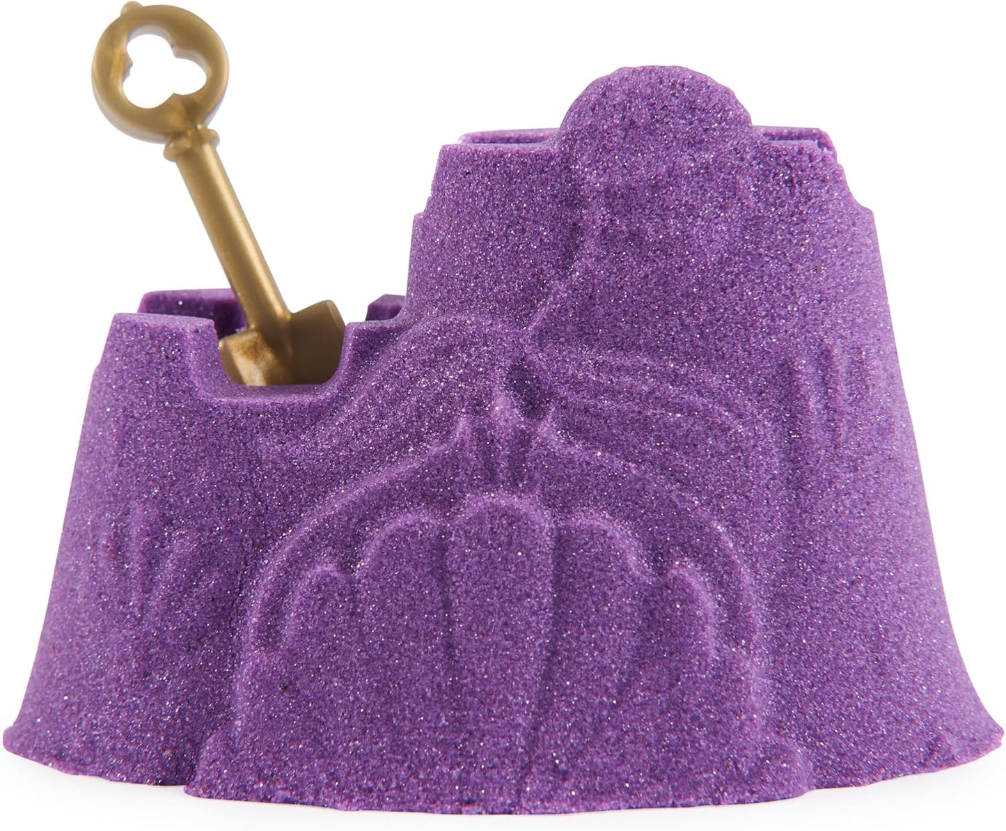 Kinetic Sand Mini Mermaid Lock, 170 g, Magic Sand, Purple Sand, 1 Cutter, 2 Accessories and 3 Gems, Toy for Children and Girls 3 Years