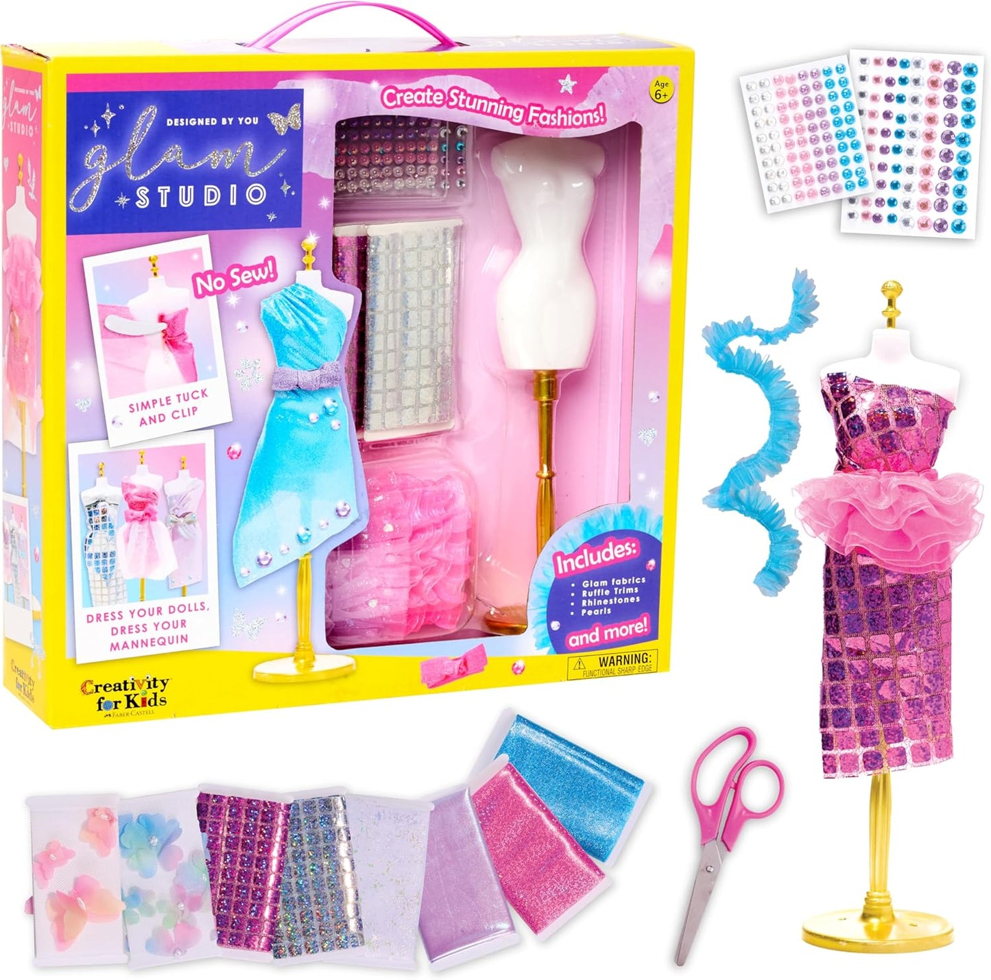 Creativity for Kids Designed by You Fairy Fashions - Create Your Own Doll Clothes (Ages 8+)