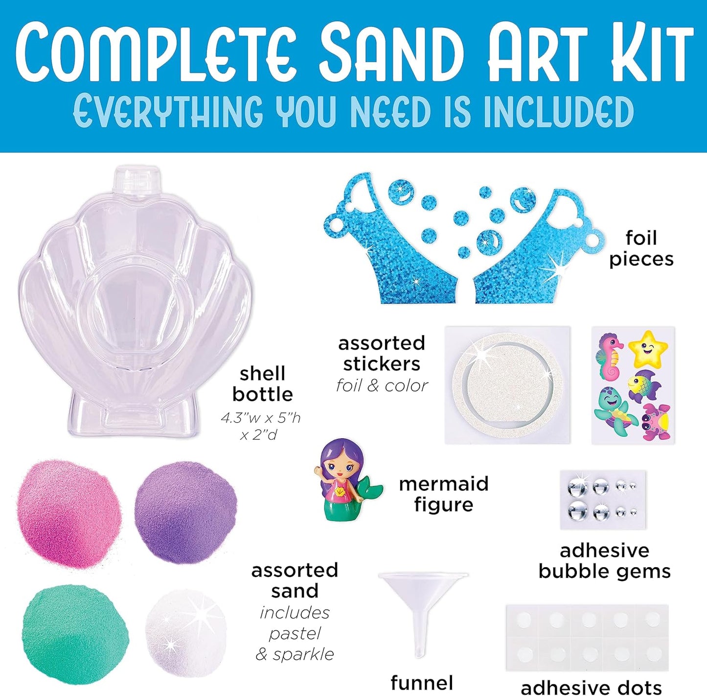 Creativity for Kids Sand Art Kit for Kids: Dragon - Arts and Crafts for Kids, Small Spring Crafts (Ages 6+)