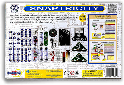 Snap Circuits “Arcade”, Electronics Exploration Kit, Stem Activities for Ages 8+, Full Color Project Manual (SCA-200)