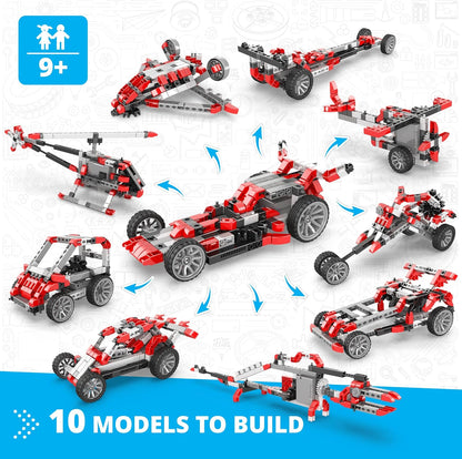 ENGINO- Inventor STEM Toys, Robotorized GinoBot, Construction Toys for Kids 9+, STEM Building Toys, STEM Projects, Gifts for Boys & Girls
