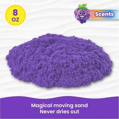 Kinetic Sand Scents, 8oz Vanilla Cupcake White Scented, for Kids Aged 3 and Up