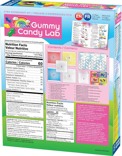 Thames & Kosmos Rainbow Gummy Candy Lab - Unicorns, Clouds & Rainbows! Sweet Science STEM Experiment Kit, Make Your Own Gummy Candies in Cool Shapes & Colors
