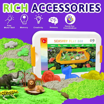 Galaxy Sensory bin, Gemstone Dig Kit,Galaxy Excavation Gem Kit with 5 Real Gemstones for Kids,Space Planet Toys STEM Science Kits,Alien Sandbox Play Set for Girls Boys 3 4 5 6 Years Old