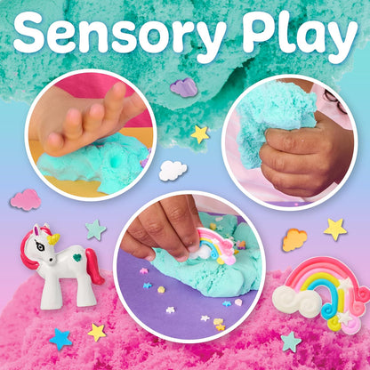 Creativity for Kids Sensory Minis Construction Kit | Cloud Clay Sensory Toy with Excavator for Kids | Spring Crafts that are Mess-Free, Screen-Free Travel Toy (Ages 3+)
