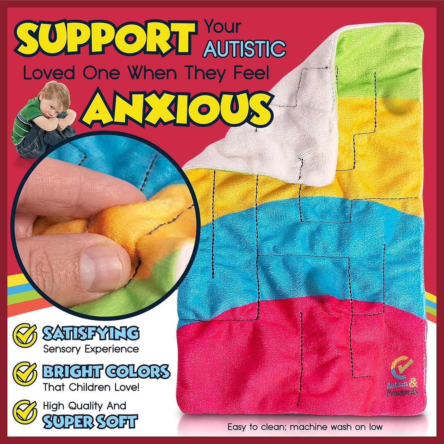 Autism & Prosperity Quiet & Educative Sensory Special Education Classroom Must Haves – Autism Toys Autism Products & Gifts, Sensory Toys for Kids with Autism Toddler Ages 3 4 5 7 8 12