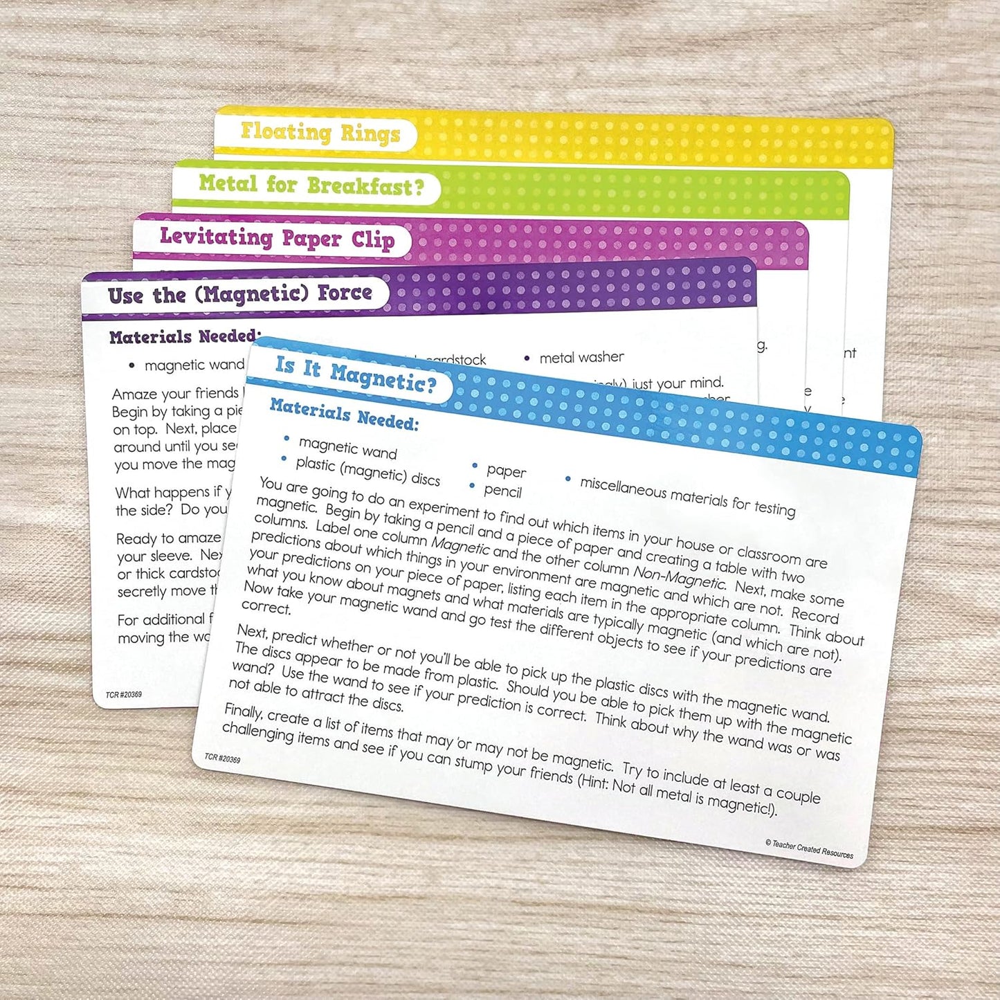 Teacher Created Resources Up-Close Science: Magnifying Glasses & Tweezers Activity Set (TCR20368)