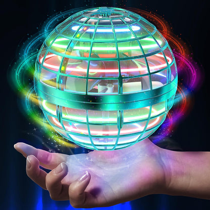 AMERFIST Flying Orb Ball Toy,Cosmic Globe Boomerang Hover Ball Galactic Fidget Spinner, Hand Drone Orbit, Cool Toys Gift for 6 7 8 9 10+ Year Old Boys Girls Teens Outdoor Toys(Pink)