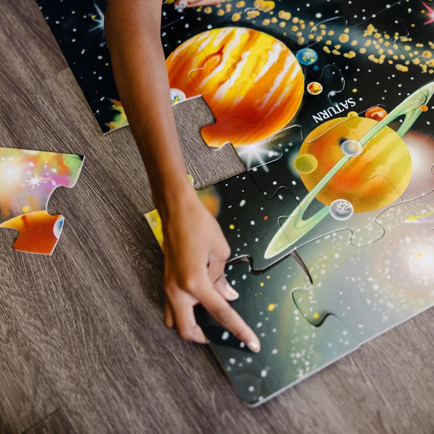 Melissa & Doug Fairy Tale Castle Jumbo Jigsaw Floor Puzzle (48 pcs, 2 x 3 feet) - FSC Certified