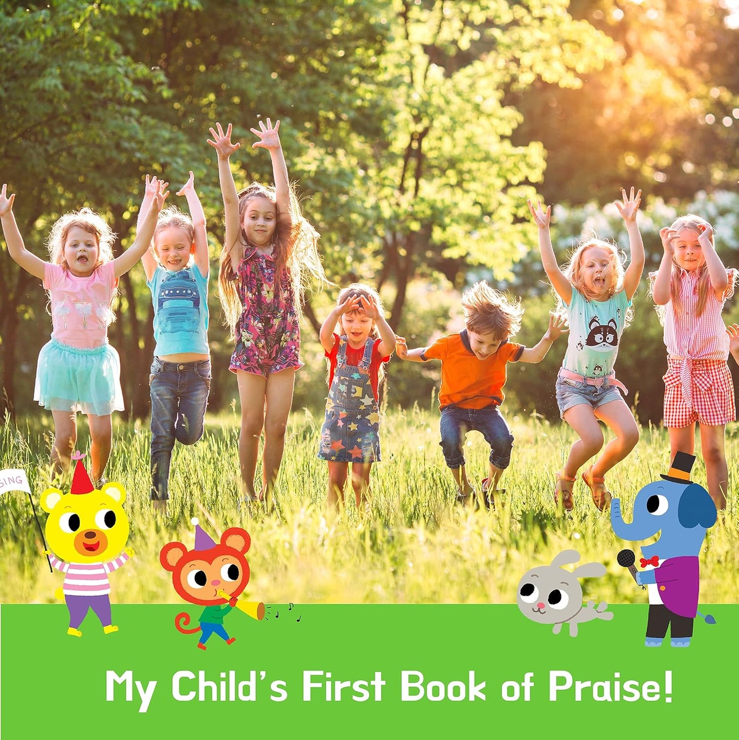 Dance with Jesus Christian Sound Books for Kids - 6 Bible Songs for Toddlers – Christian Gifts for Kids - Baby Bible for Baptism, Christening, Dedication Gifts, Sunday School, Preschool Homeschool