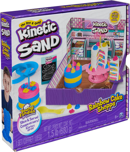 Kinetic Sand, Rainbow Cake Shoppe Playset