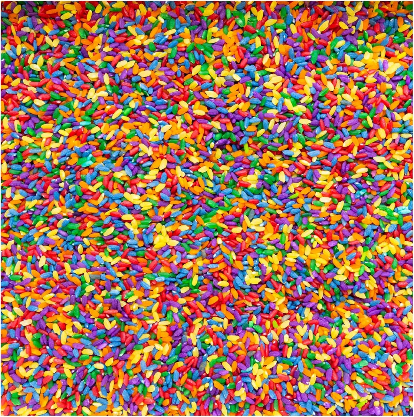 Sensory Rice, Sensory Bin Filler, Sensory Filler, Sensory Bins, 4th of July Toys, Sensory Bin Tools, Sensory Table Filler (4th of July Sensory Rice, 4 Cups)