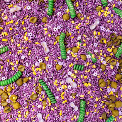 Sensory Rice, Sensory Bin Filler, Sensory Filler, Sensory Bins, 4th of July Toys, Sensory Bin Tools, Sensory Table Filler (4th of July Sensory Rice, 4 Cups)