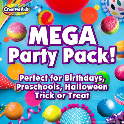 Creative Kids Magic Bouncy Balls - DIY STEM Toys - Science Kit for Kids - 25 Multicolor Bags & 5 Molds Makes Up to 43 Balls