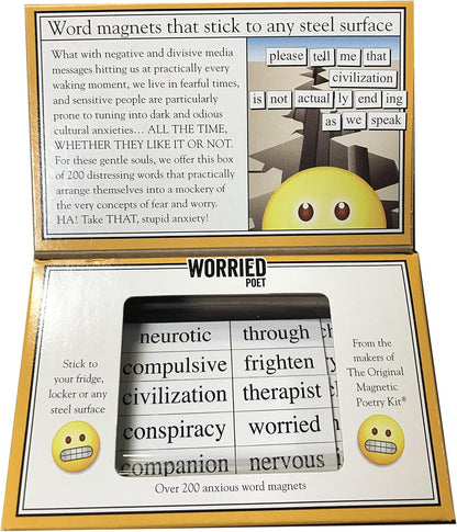 Magnetic Poetry - Office Kit - Words for Refrigerator - Write Poems and Letters on the Fridge - Made in the USA