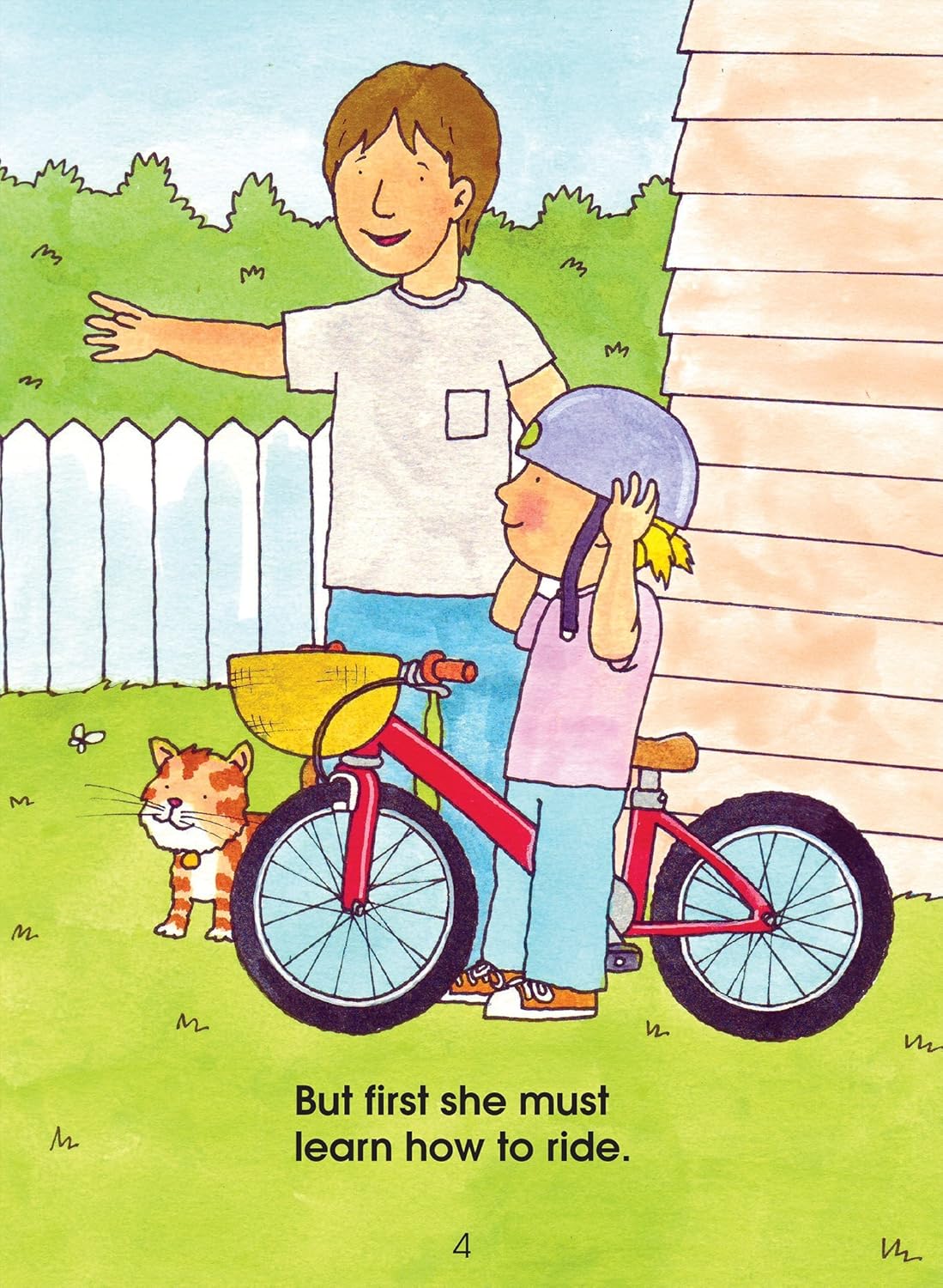 School Zone The New Bike, Start to Read! Book Level 2: Ages 5 to 7, Rhyming, Early Reading, Vocabulary, Sentence Structure, Picture Clues, and More (Start to Read! Book Series)