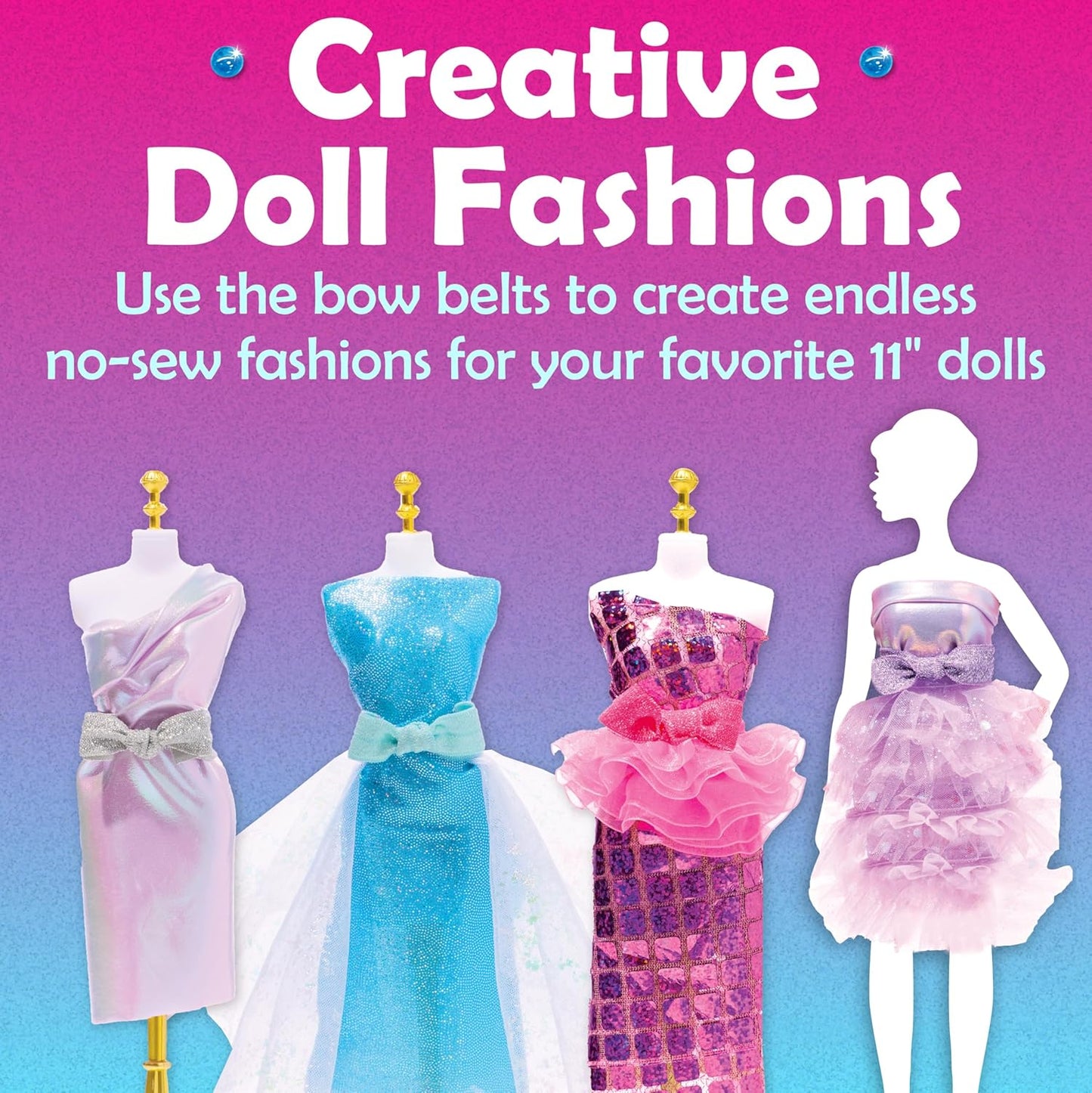 Creativity for Kids Designed by You Fairy Fashions - Create Your Own Doll Clothes (Ages 8+)