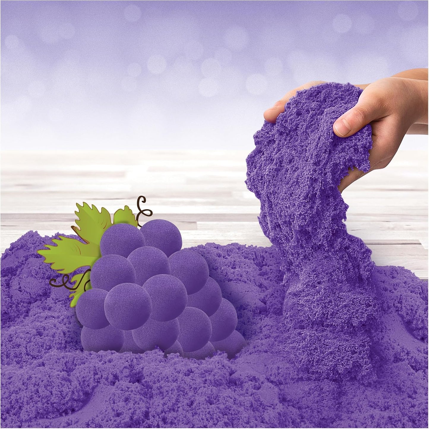 Kinetic Sand Scents, 8oz Vanilla Cupcake White Scented, for Kids Aged 3 and Up