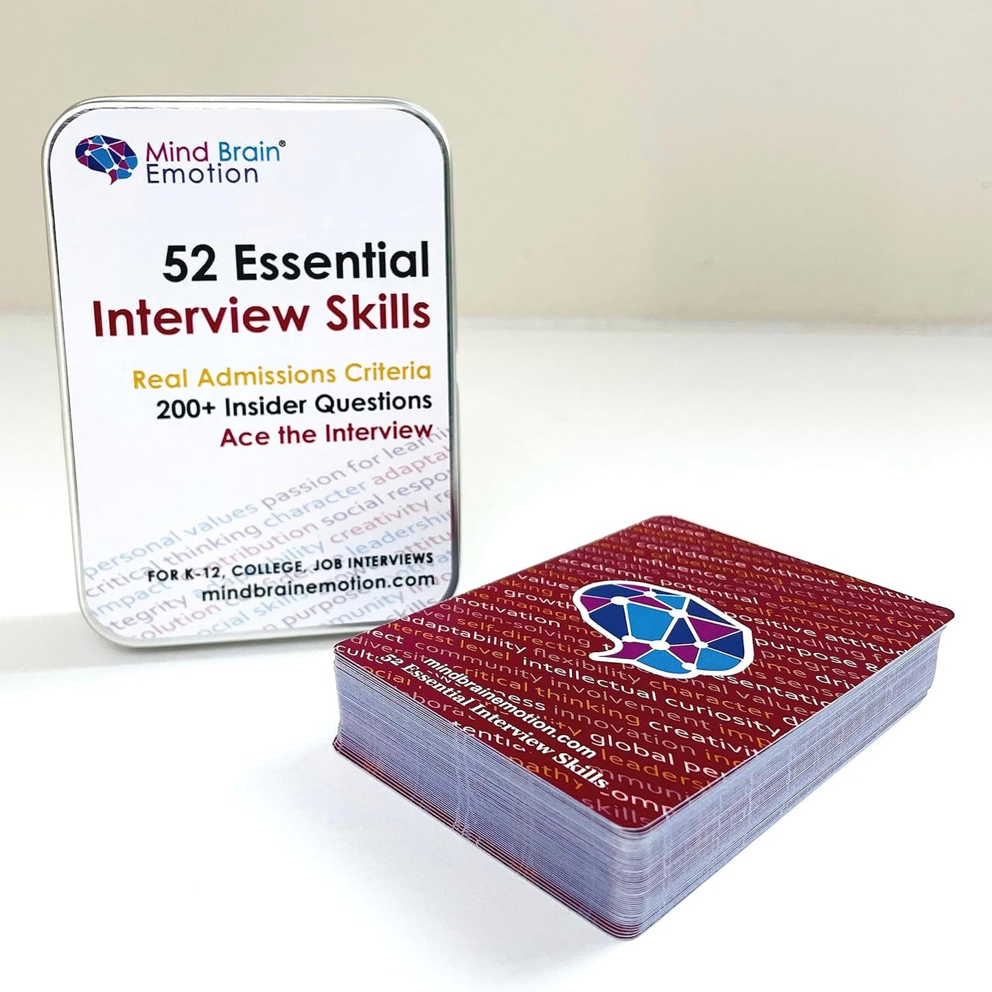Mind Brain Emotion 52 Essential Conversations for Home, Therapy, Speech, School Classroom - Conversation Cards for Kids, Family, Teacher & Counselor to Build Growth Mindset & Communication Skills