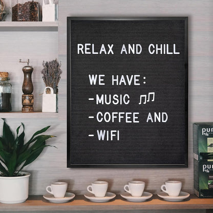 Skinny Felt Board Letters Only Set NO BOARD INCLUDED, Rae Inspired Font Farmhouse Decor Accessory, 2 Inch White Plastic Letters Numbers Symbols For Changeable Felt Letter Board Message Bulletin