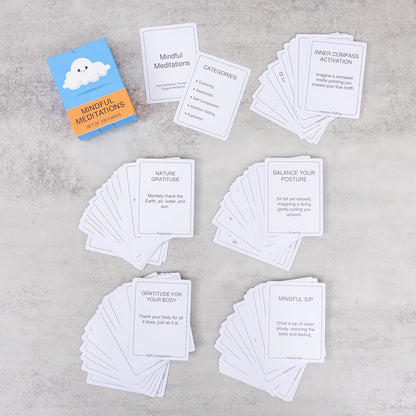 100 Mindfulness Conversation Cards for Kids - Enable Meaningful Conversations with Kids