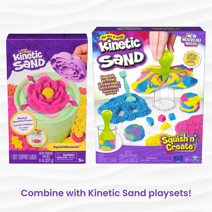 Kinetic Sand, 2.5lbs Purple Play Sand, Amazon Exclusive, Moldable Sensory Toys for Kids, Resealable Bag (Packaging May Vary), for Ages 3 and up