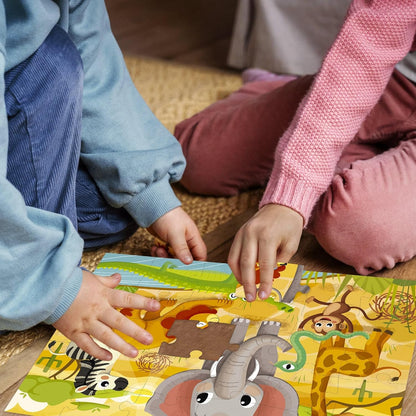 QUOKKA Puzzles for Kids Ages 3-5 - 30 Pieces Puzzles for Toddlers 2-4 - Sea World Learning Jigsaw Puzzles for Kids 4-6 Years Old - Educational Toys for Boy and Girl