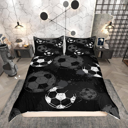 Drum Kit Duvet Cover,Kids Musical Instruments Bedding Set,Rock Music Comforter Cover for Boys Girls Room Decor,Neon Lighting Lightweight Bedspread Cover Twin Size with 1 Pillow Case(No Comforter)