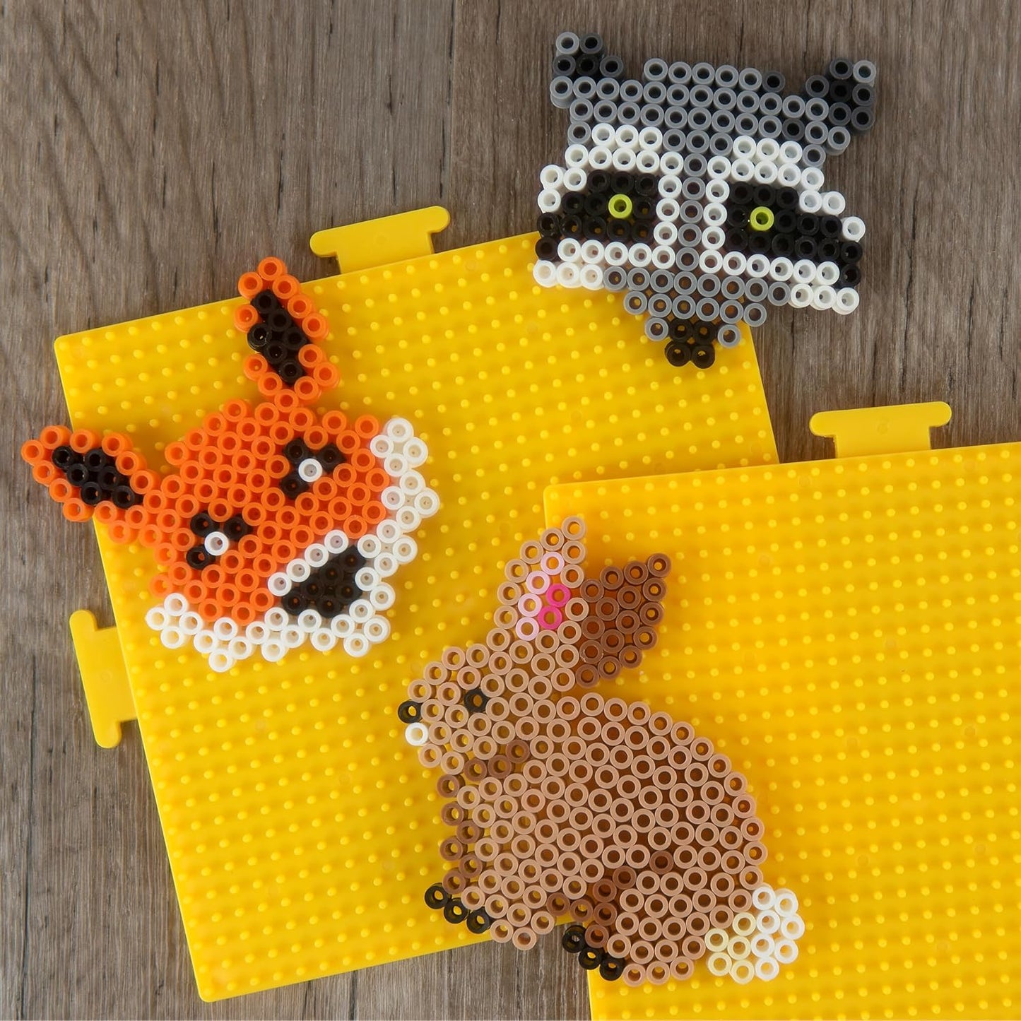 Beads Funfusion: Large Clear Interlocking Pegboards