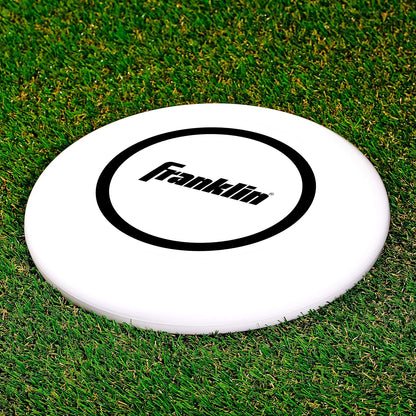 Franklin Sports Flying Disc - Disc for Beach, Backyard, Lawn, Park, Camping - 140 or 175 Grams - Perfect for Dogs - White
