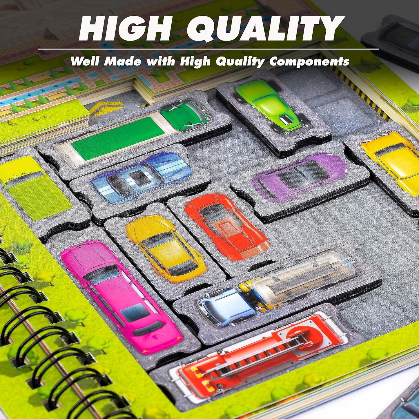 ThinkFun Rush Hour World Tour Magnetic Travel Puzzle - Embark on a Global Adventure of Logic and Strategy in a Compact Travel Edition