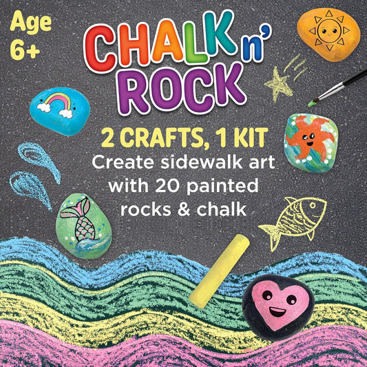 Creativity for Kids Rock Snake Bucket Kit Create 20 Smooth Stones into a Colorful Rock Snake Fun DIY Craft & Outdoor Art Activity for Kids (Ages 6+)