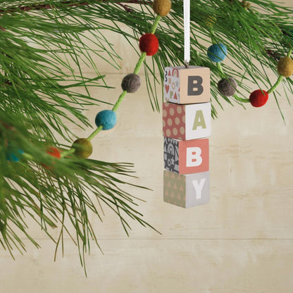 Hallmark Stacking Rings Baby Toy Christmas Ornament