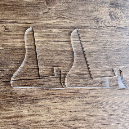 Acrylic Charcuterie Board Stand - Woodworking Router Template Set of 2