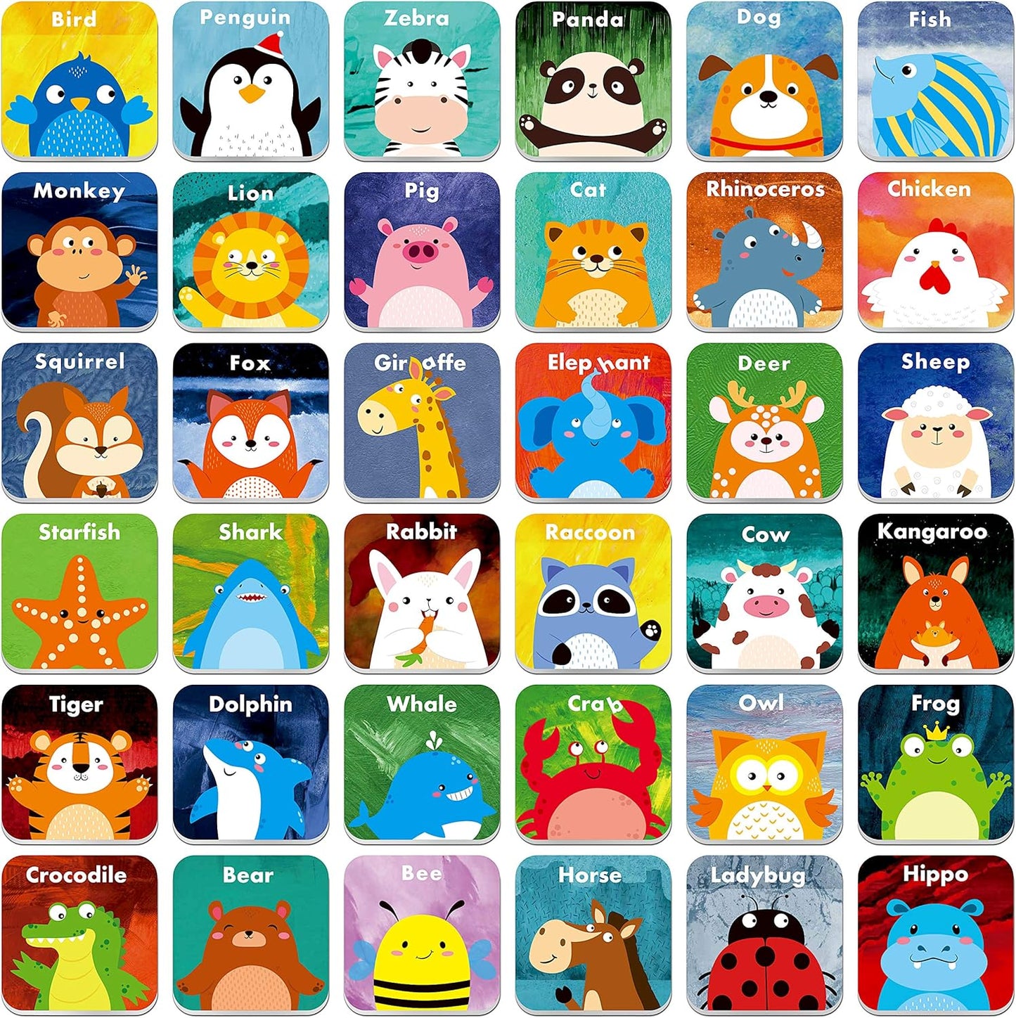 Memory Matching Game, 72 PCS Sight Words Matching Cards for Kids, 36 Pairs Memory Cards, Educational Toy for Children to Learn Sight Words 5+ Years Old