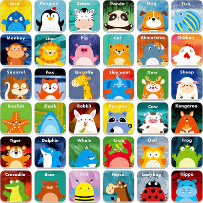 Memory Matching Game, 72 PCS Sight Words Matching Cards for Kids, 36 Pairs Memory Cards, Educational Toy for Children to Learn Sight Words 5+ Years Old