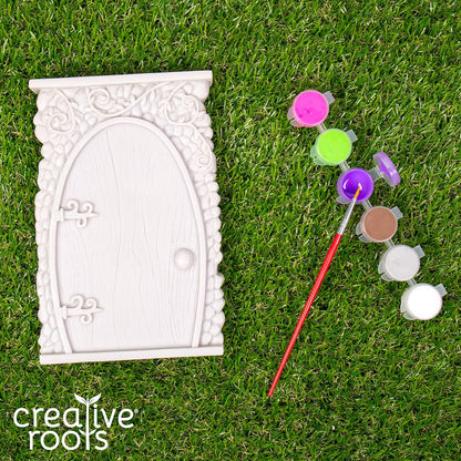 Creative Roots Paint Your Own Rock Pets by Horizon Group USA, 6 Colors, Paint Brush, Wiggly Eyes and Glue Included, Multicolor