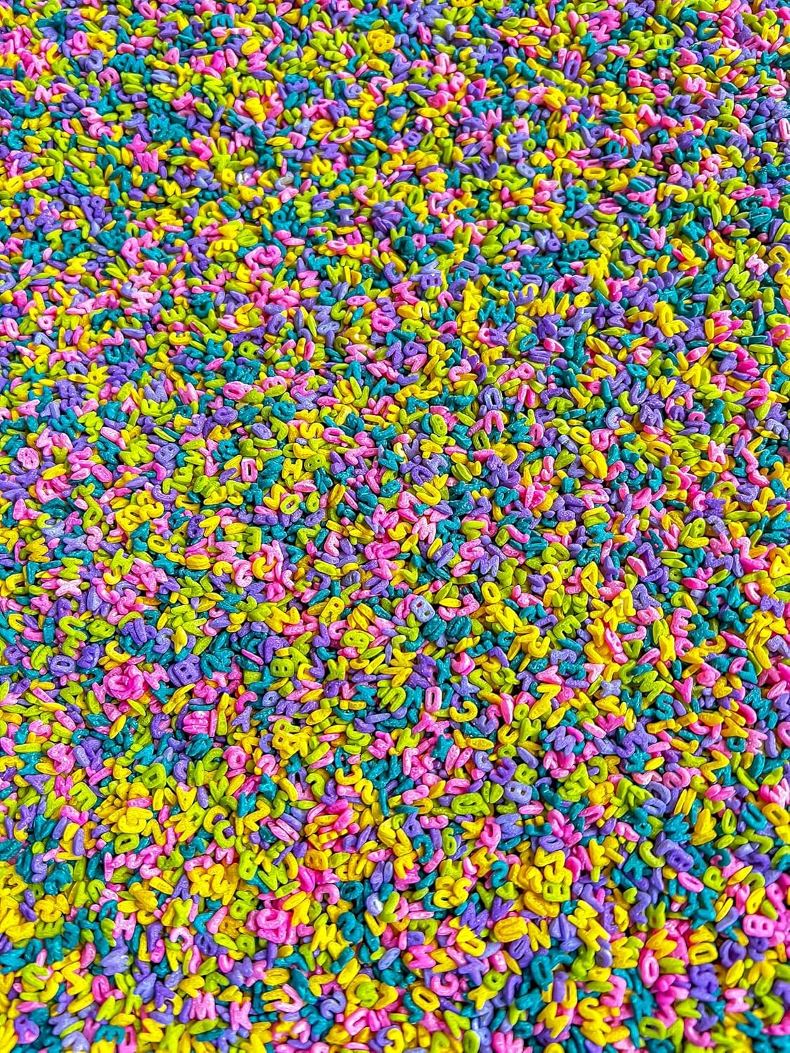 2 Cups of Rainbow Pasta Sensory Bin Filler for Sensory Table - Elbow Noodles