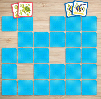 Under the Sea Memory Match Game (Set of 72 cards)