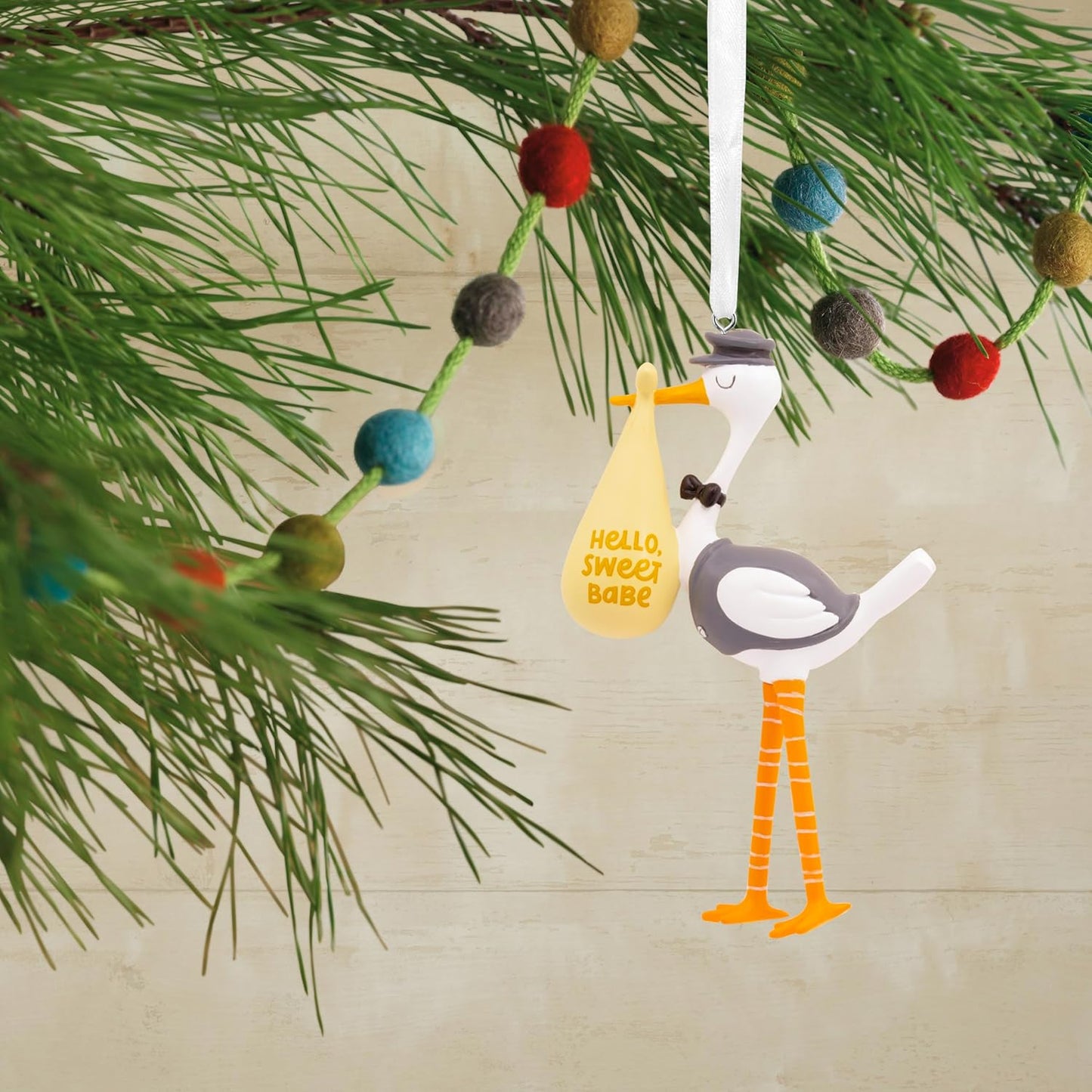 Hallmark Stacking Rings Baby Toy Christmas Ornament