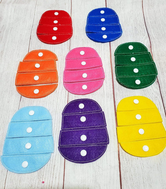 Color and Size Sequencing Match The Colors on The Cards Busy Bag Game for Toddlers - # 240