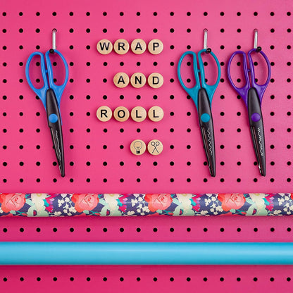 Craft Room Pegboard Letters for Pegboard Craft Peg Board Organizer Accessories | 115 Pegboard Decoration Blocks with Emojis - Round