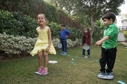 Chalk and Chuckles Stepping Stones Game – High-Energy Jumping & Learning Activity for Kids Ages 3+