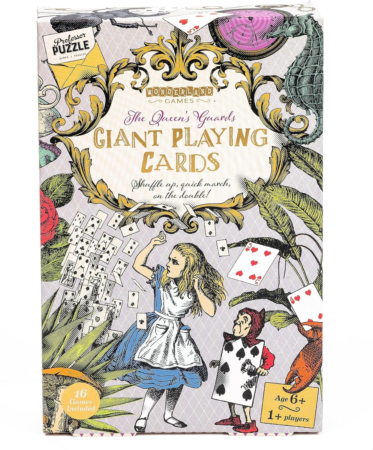 The White Rabbit's Scavenger Hunt by Professor Puzzle. - Alice in Wonderland Themed Treasure Hunt for The Whole Family.