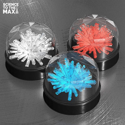 Crystal Growing Kit for Kids - STEM Science Kit for Kids Boys and Girls & Adults - 3 Display Crystal Dome Displays - Educational Science