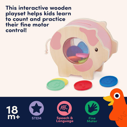 – Penguin Math Balance Scale for Kids – 38 Pieces Counting Toy – Educational Math Games for Toddlers – Develop Early STEM Skills – Fun Learning Activity for Preschoolers 3+ Years