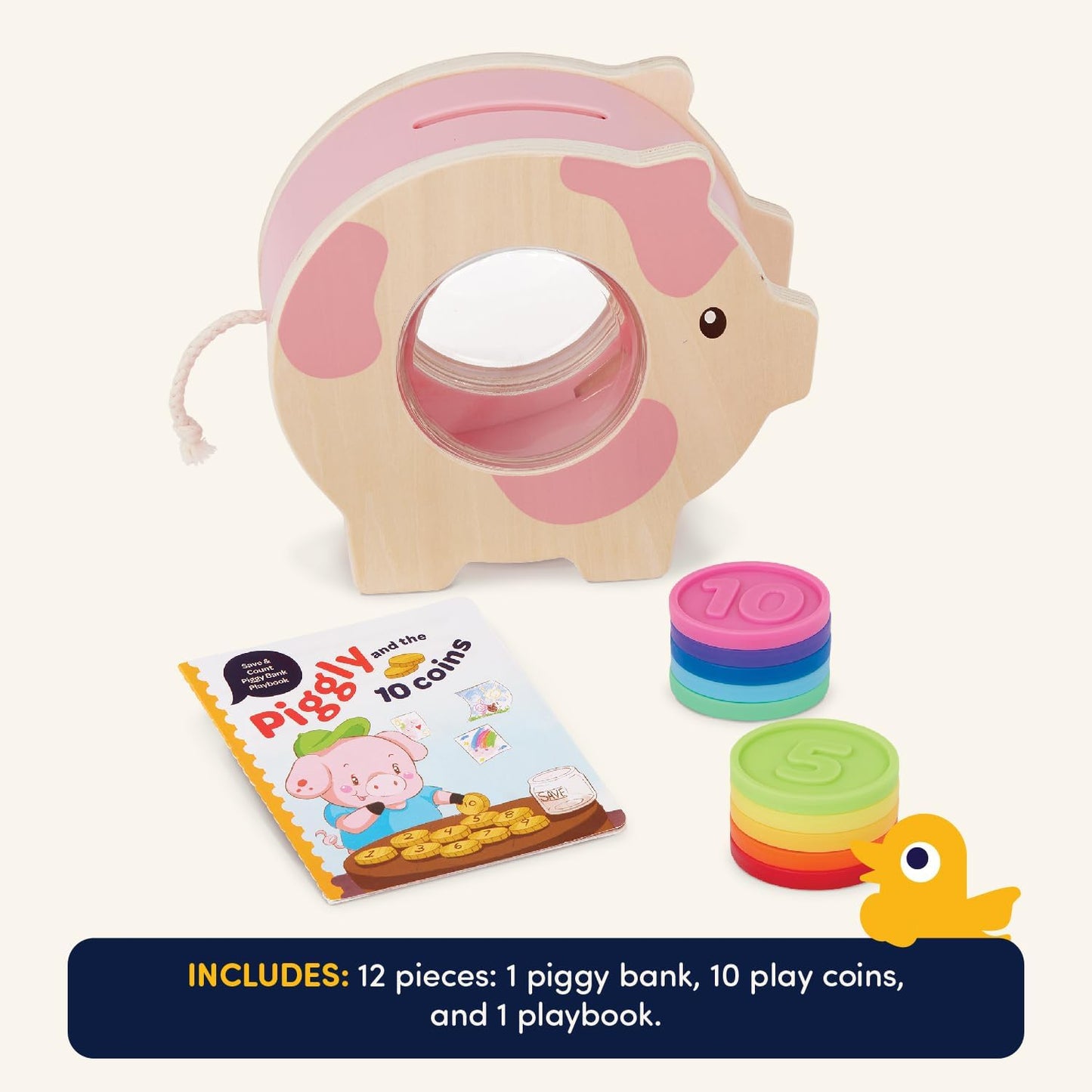 – Penguin Math Balance Scale for Kids – 38 Pieces Counting Toy – Educational Math Games for Toddlers – Develop Early STEM Skills – Fun Learning Activity for Preschoolers 3+ Years
