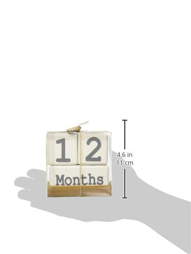 Milestone Blocks, White/Blue