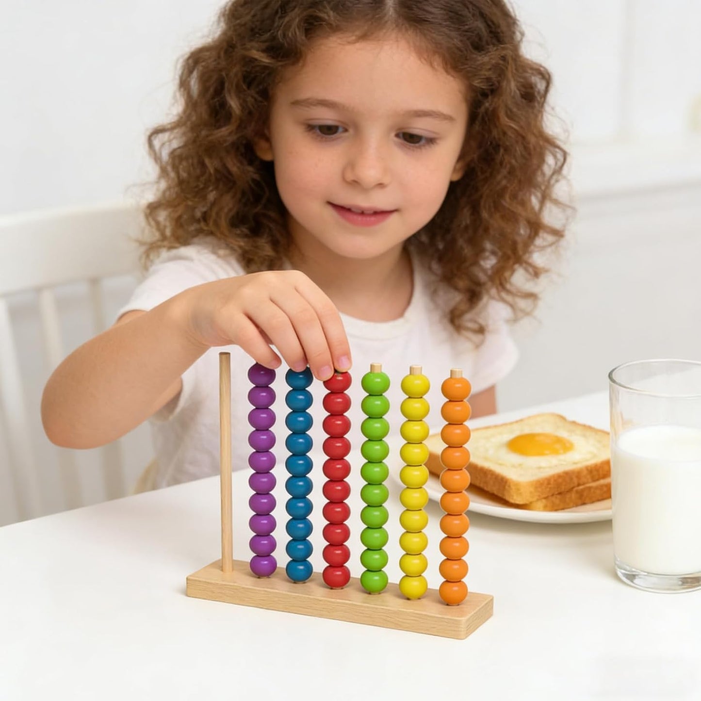 Color Matching Stacking Puzzle Game,Fast Pattern Challenge Ring Stack Puzzle for 2 Players,Competitive Tabletop Brain Teaser for Family Game Night,Stack Solve Set（B）